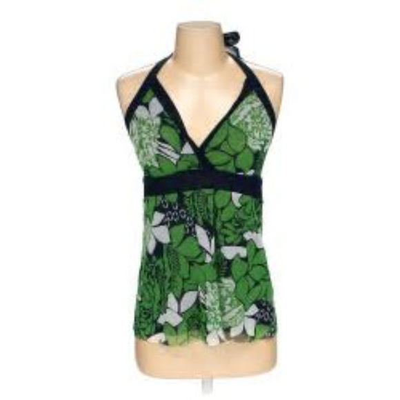New York & Company Tops - New York & Co Flowery Halter Top